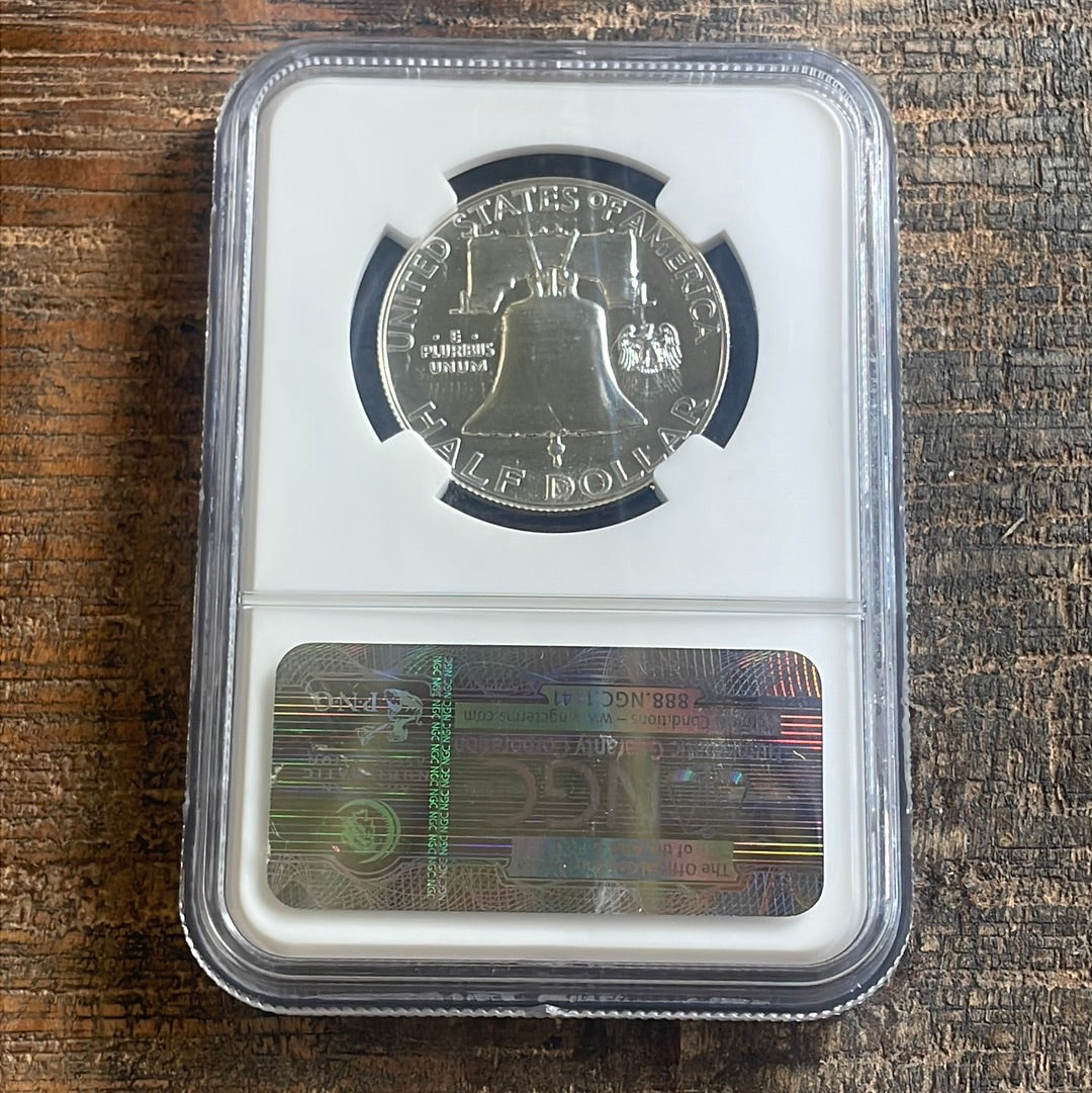 1962 50c Franklin Half Dollar NGC PR67 STAR