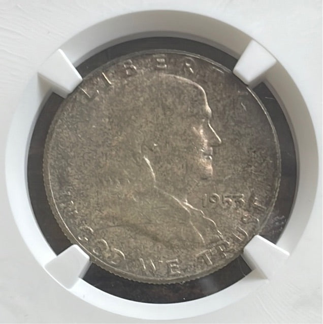 1953 50c Franklin Half Dollar NGC MS66