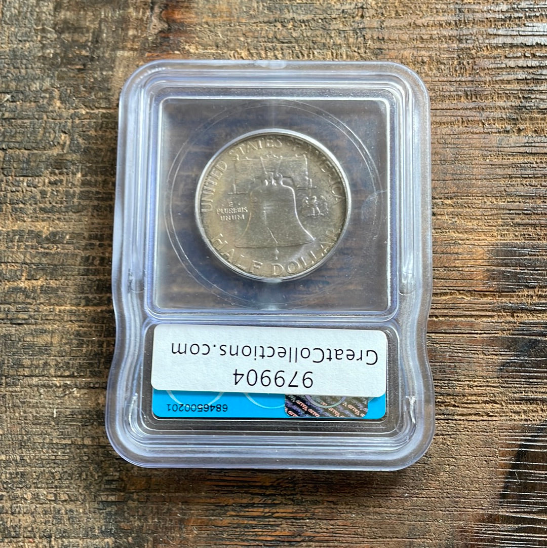 1949-S 50c Franklin Half Dollar ICG MS66