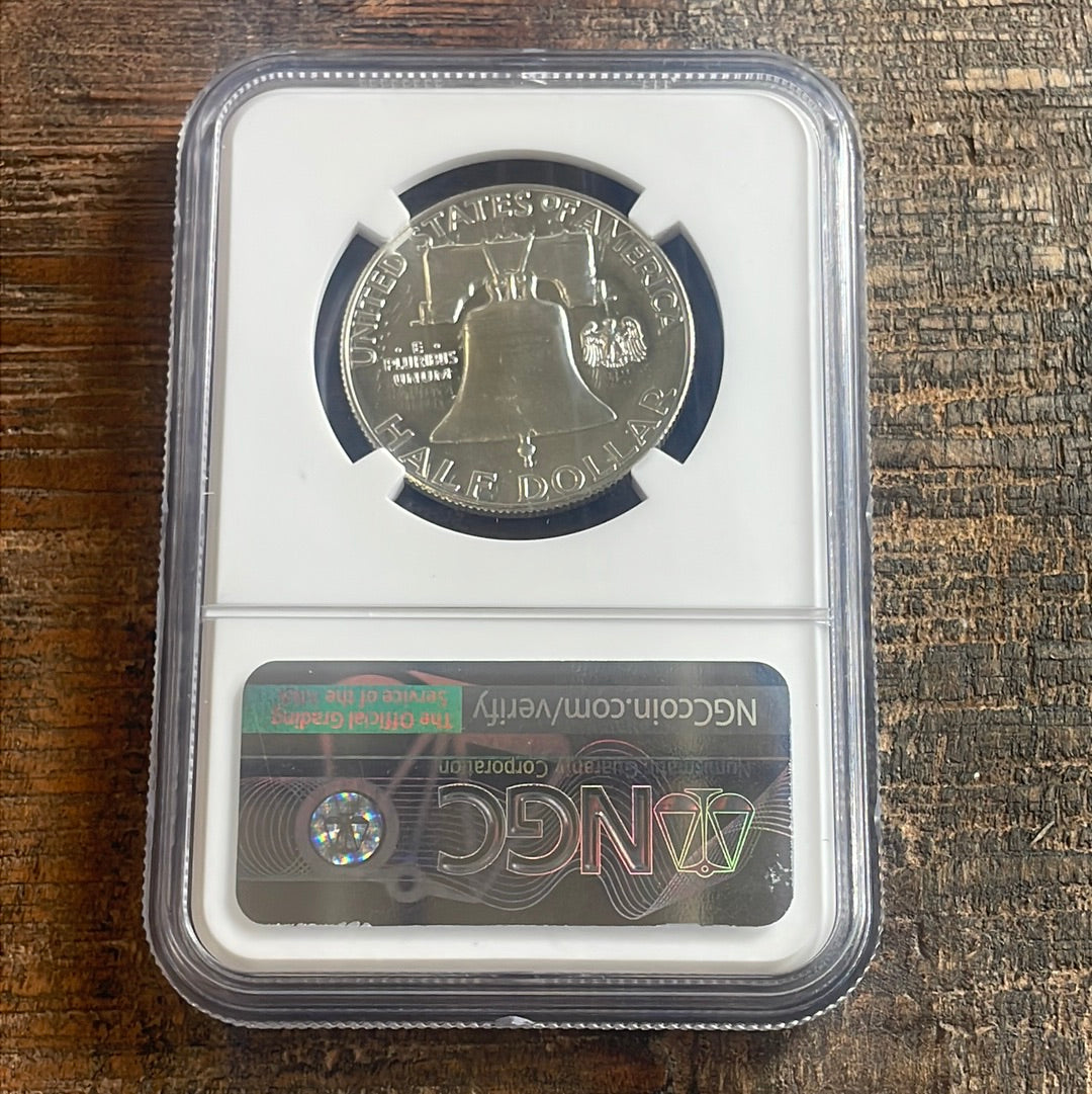 1962 50c Franklin Half Dollar NGC PR68 Cameo
