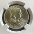 1960 D 50c Franklin Half Dollar NGC MS64 FBL