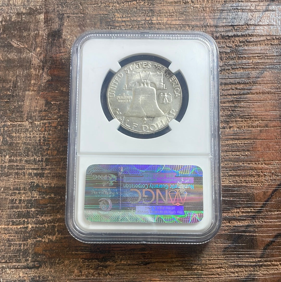 1951 50c Franklin Half Dollar NGC MS66