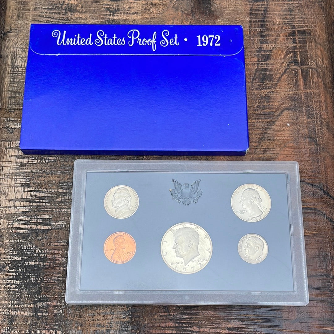 1972 Proof Set in OGP