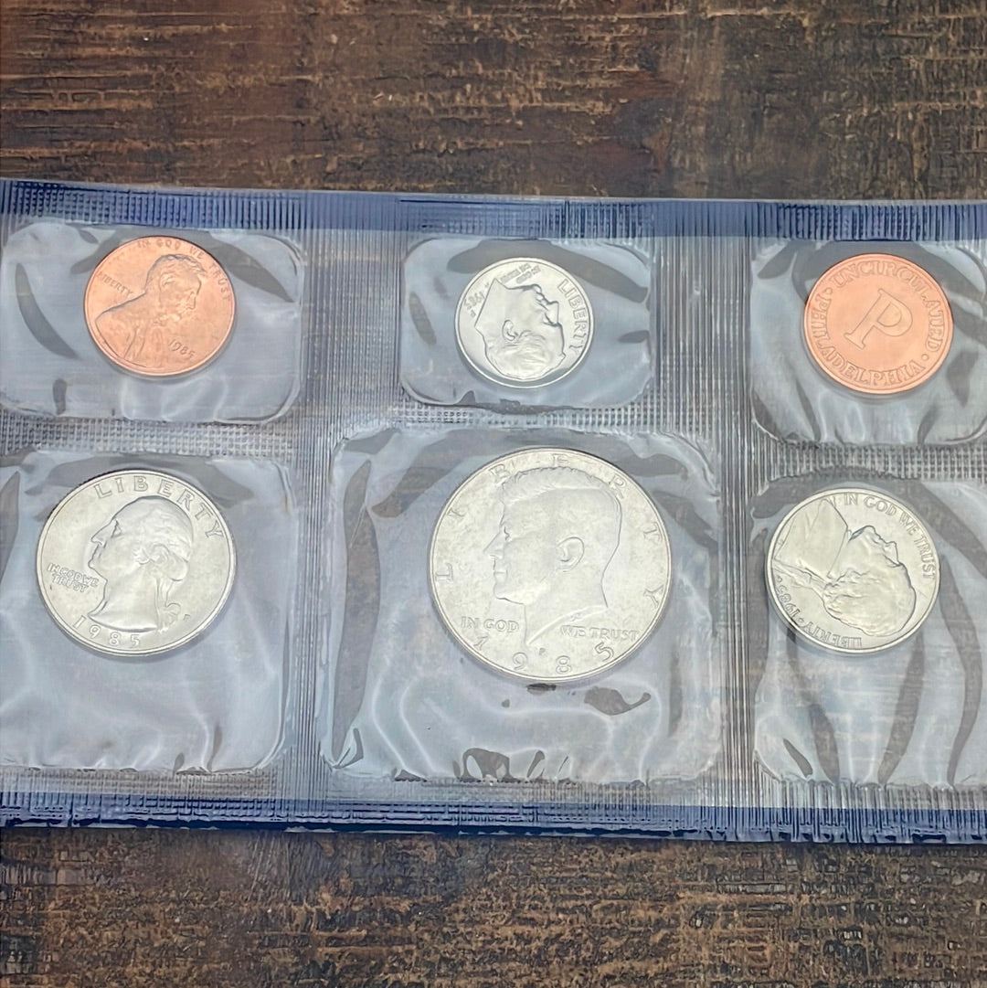 1985 Mint Set in Envelope