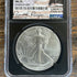 2022 US $1 American Silver Eagle Early Releases  NGC MS70 Ronald Reagan