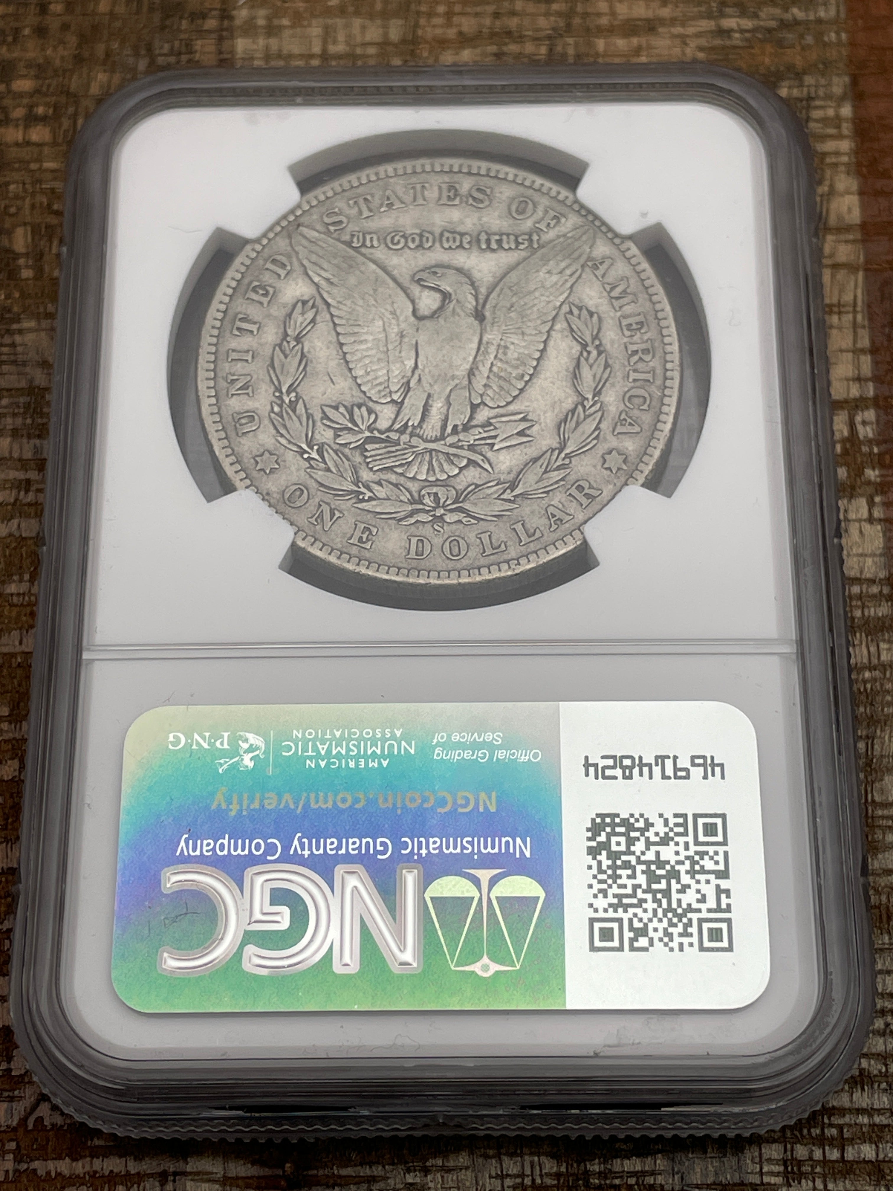 1903-S $1 US Silver Morgan Dollar NGC VF25