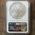 2021 $1 US Eagle Landing T-2 FDOI NGC MS70 Gaudioso Signed Label.