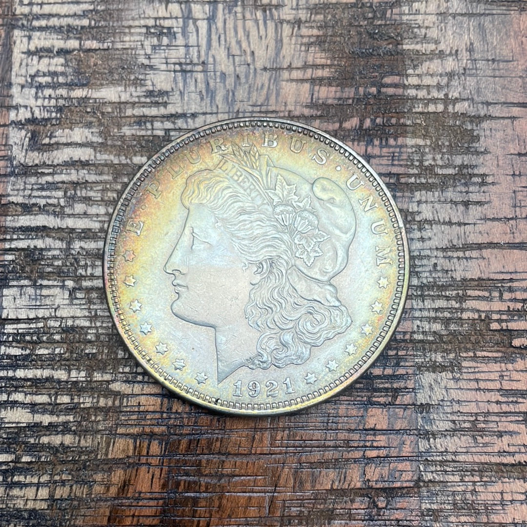 1921 $1 US Morgan Silver Dollar