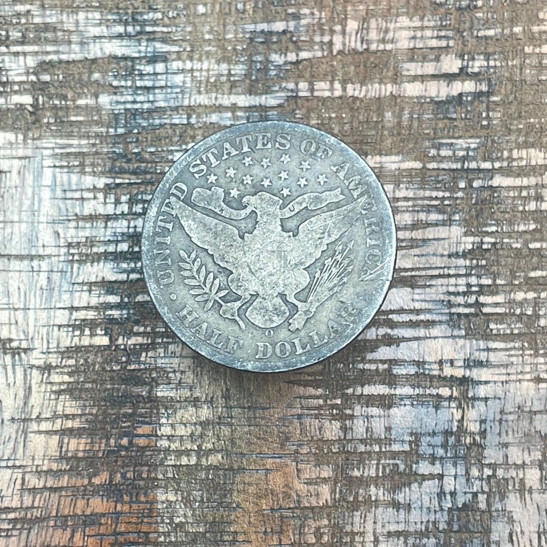 1906-O 50C US Barber Half Dollar