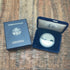 1995-P $1 US American Proof Silver Eagle Coin~Capsule, Presentation Case, and Box included ~ NO COA