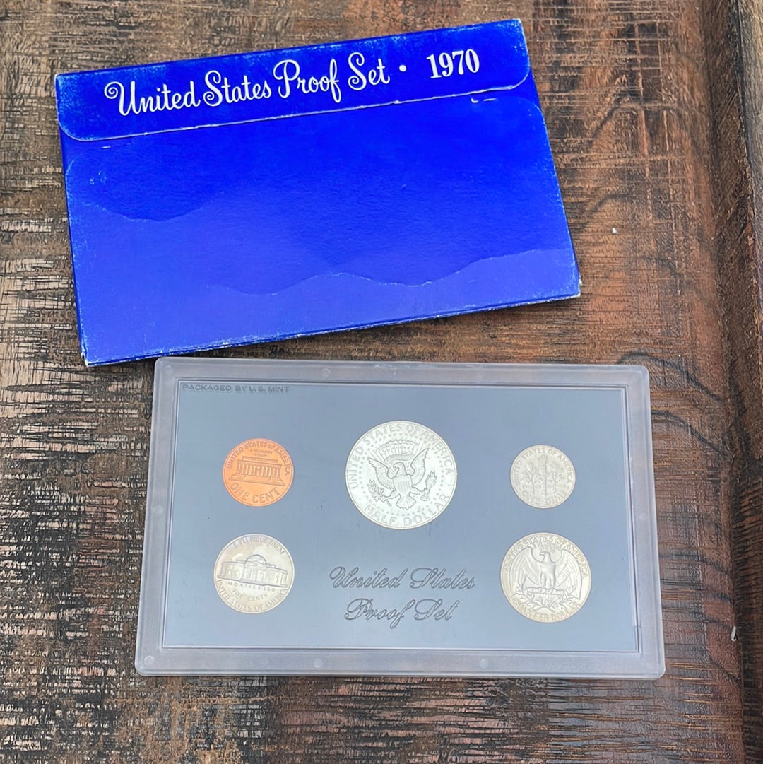 1970 Proof Set - Large Date in OGP
