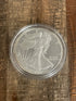 1986-S $1 US American Proof Silver Eagle Coin~Capsule, Presentation Case and Box included