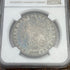 1883-S $1 US Morgan Silver Dollar. NGC graded XF Details/Rim Damage