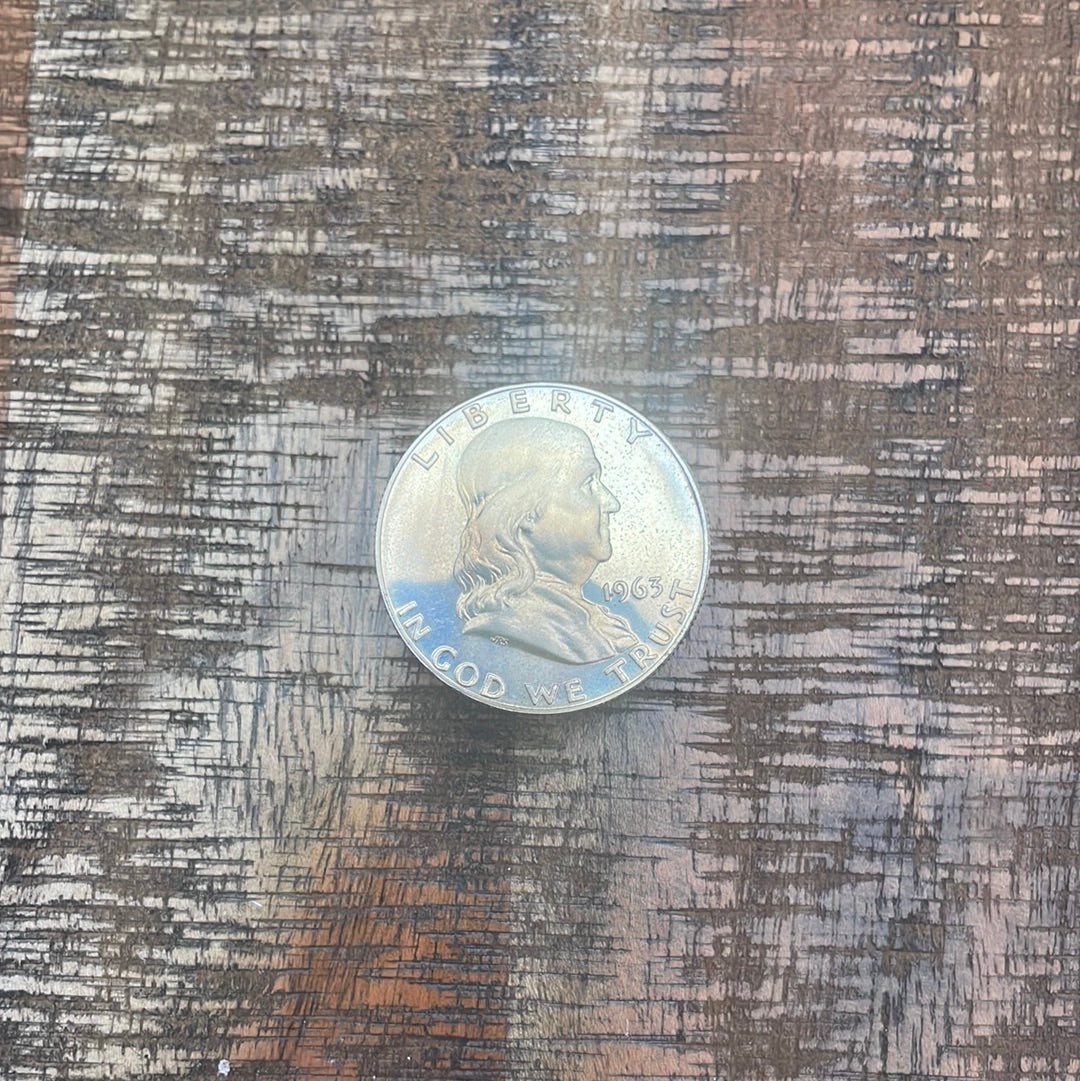 1963 50C US Franklin Half Dollar - Proof