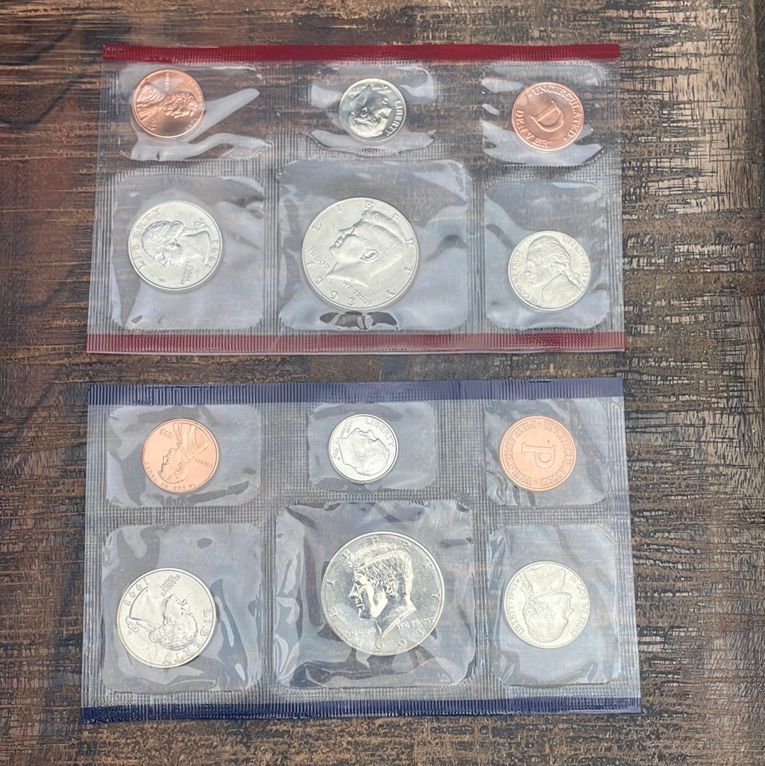 1993 Mint Set no Envelope