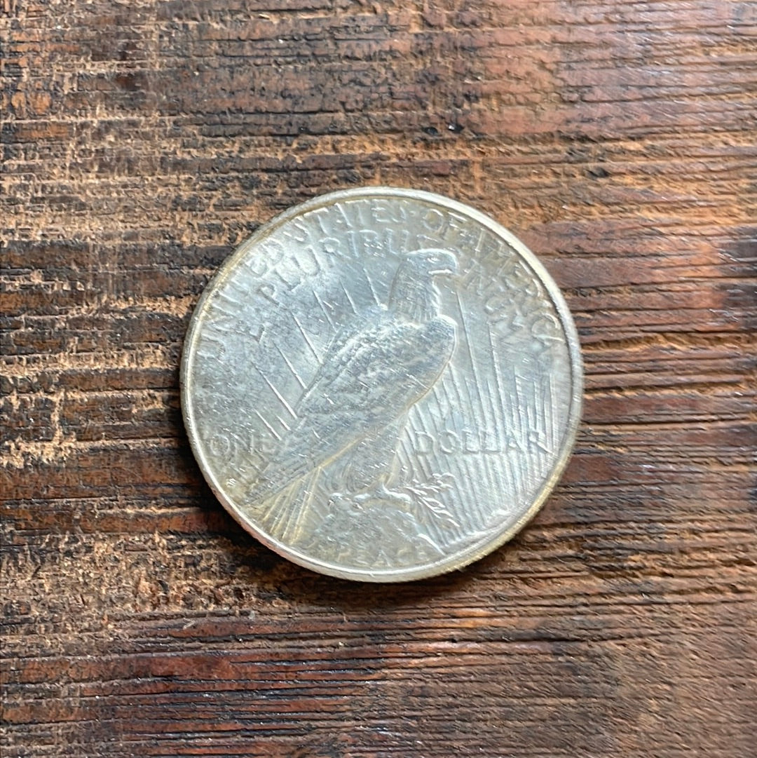 1923-S $1 US Silver Peace Dollar