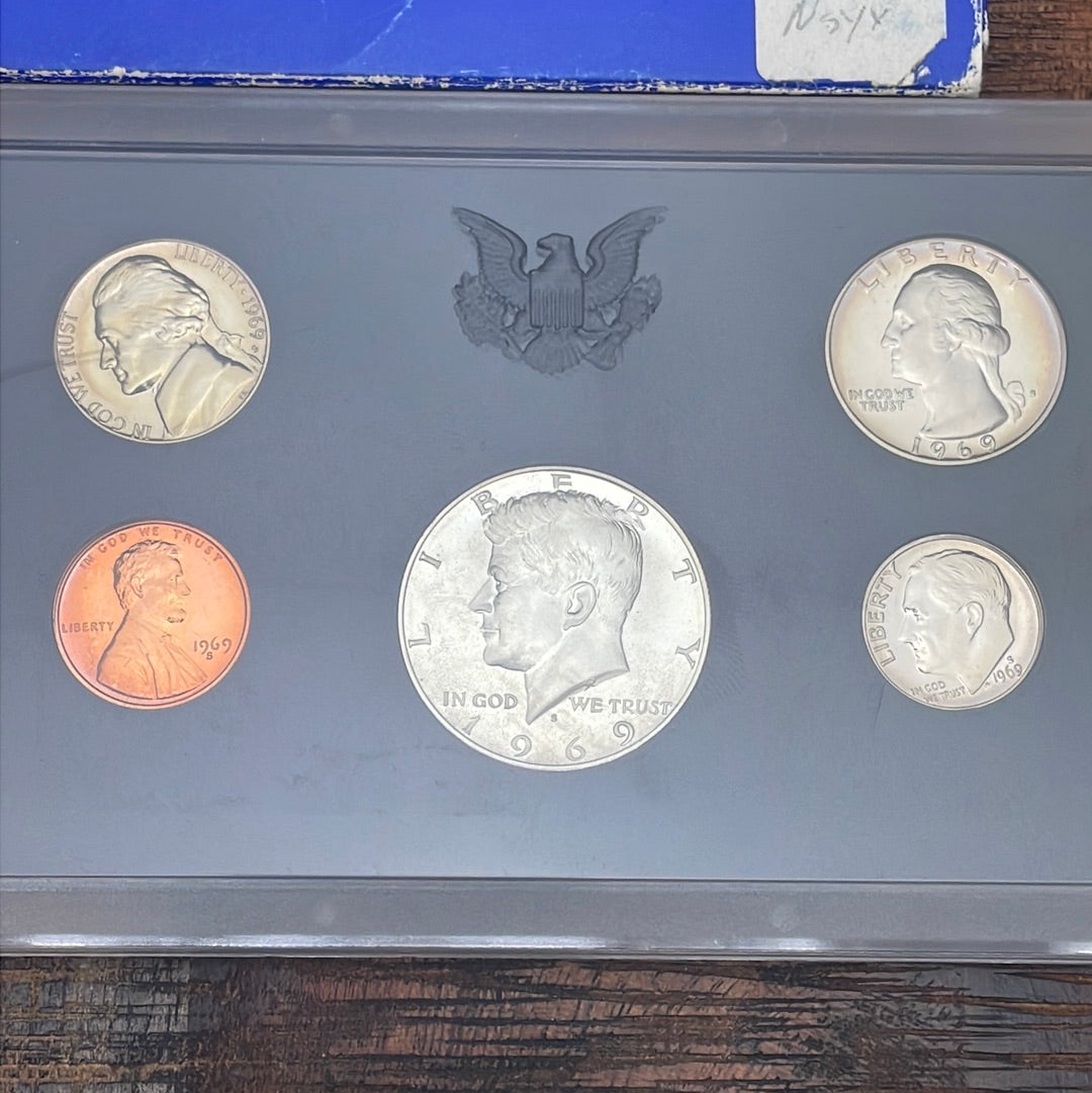 1969 Proof Set in OGP