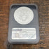 2021-W $1 US American Silver Eagle, Heraldic Eagle T-1, First Release, NGC MS70