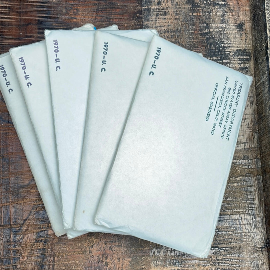1970 Mint Set in Envelope