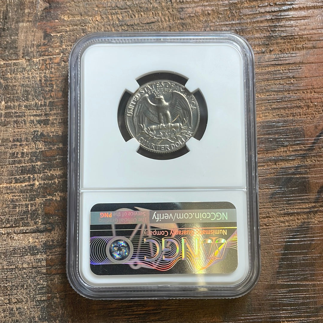 1968-S 25c US Washington Quarter NGC PF68