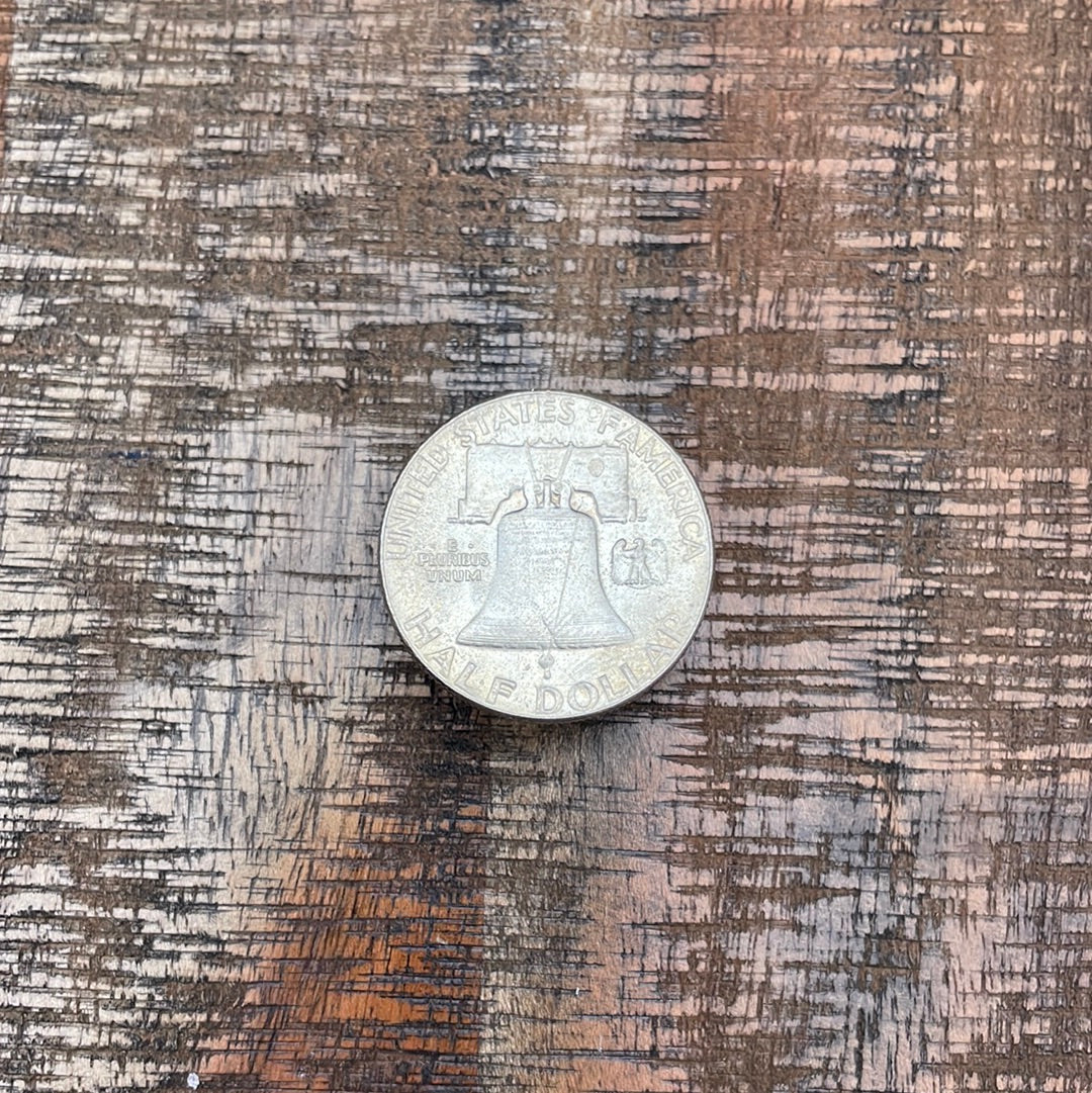 1951 50C US Franklin Half Dollar