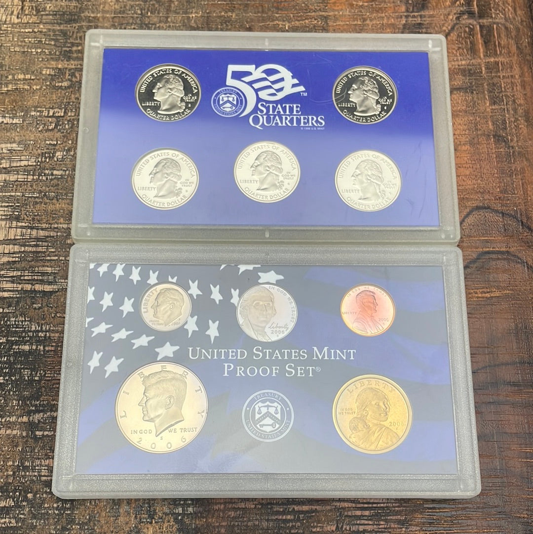 2006 Proof Set no Box
