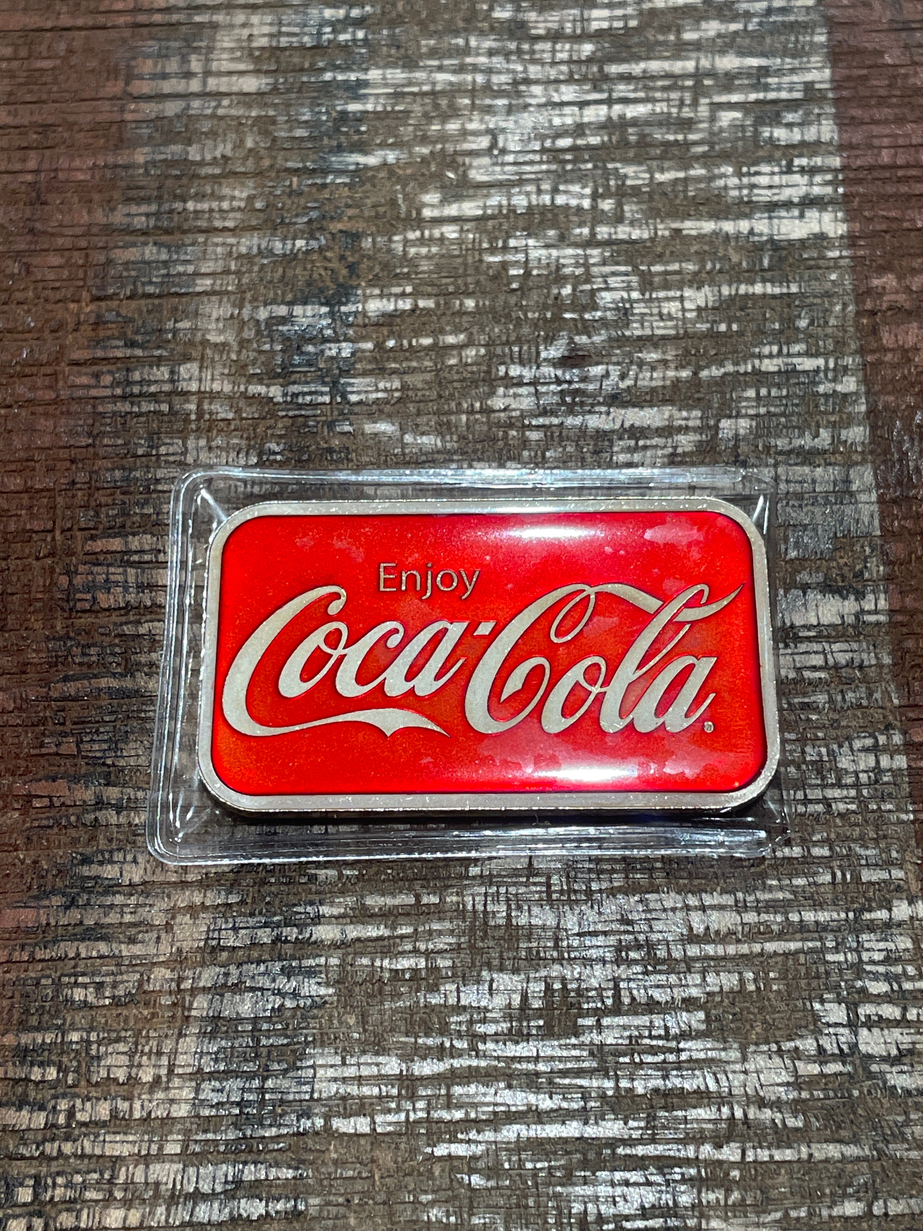 1oz .999 Coca-Cola Silver Art Bar - Mintage 100