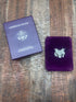 1986-S $1 US American Proof Silver Eagle Coin~Capsule, Presentation Case and Box included