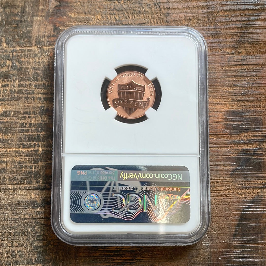 2019-W 1C US Lincoln Penny. NGC Reverse PF70 RD.