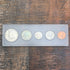 1968 Birth Year Set, 5 coin set with 40% Silver Half Dollar