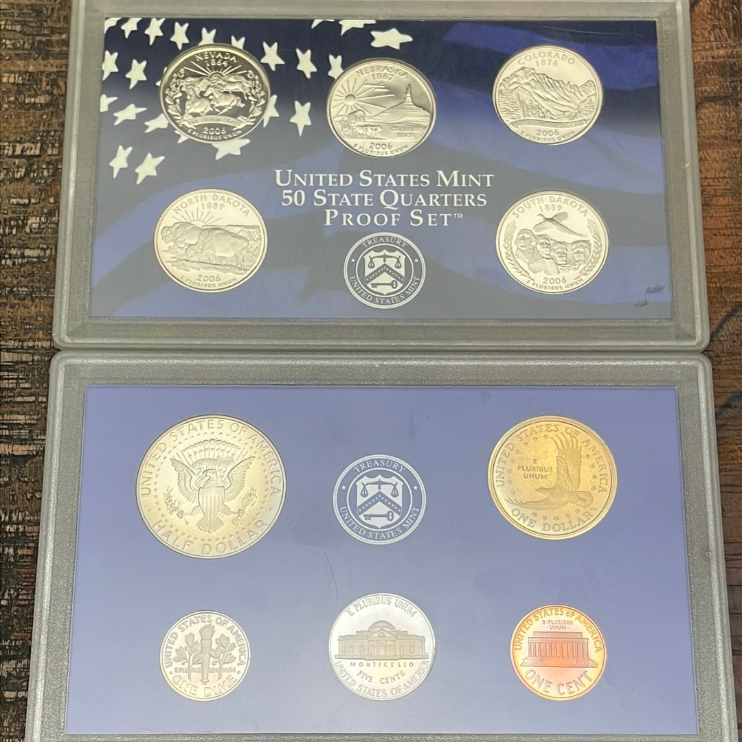 2006 Proof Set no Box