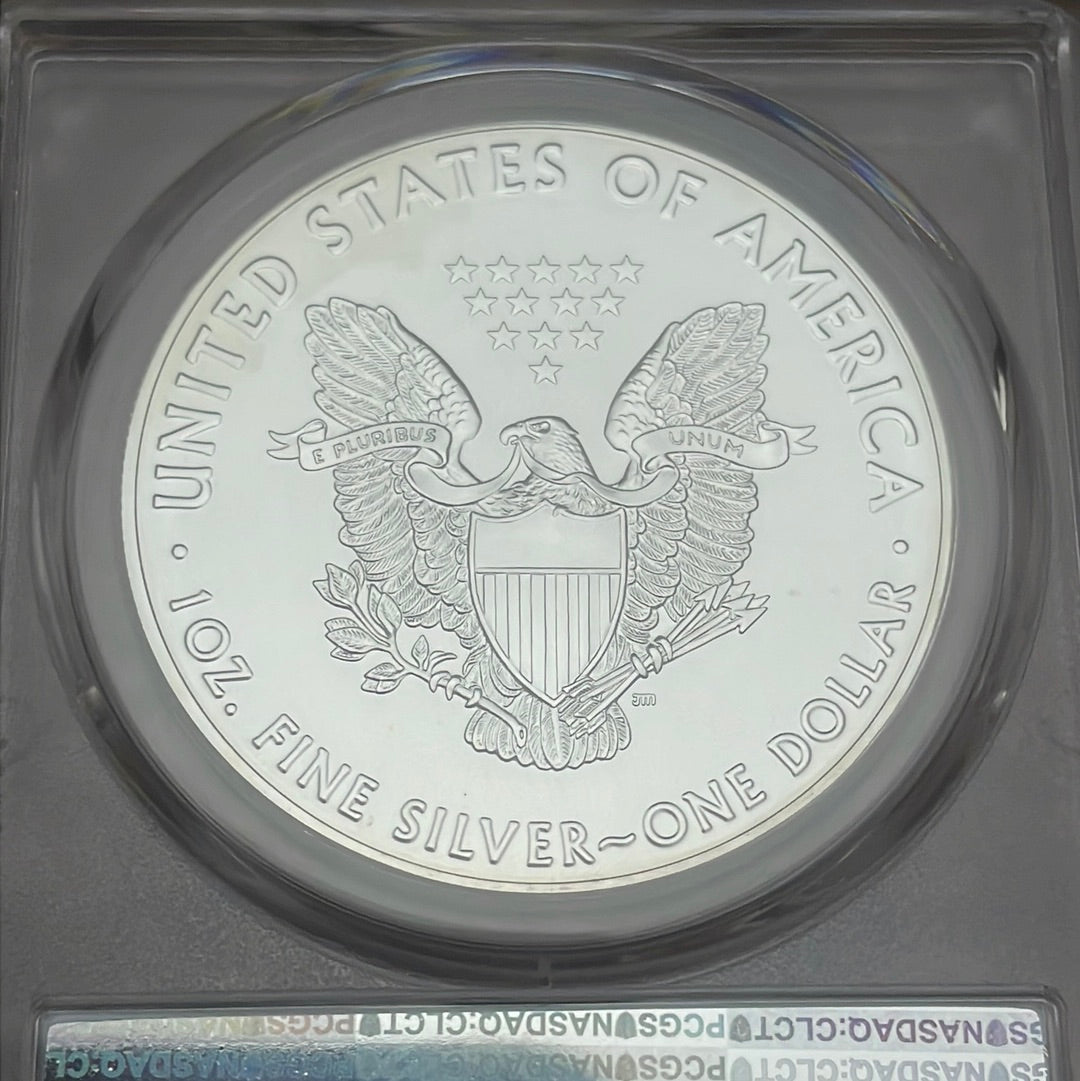 2020 $1 US American Silver Eagle~ First Strike ~ PCGS MS70
