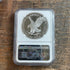 2021-W $1 American Silver Eagle. Type 2. NGC PF 70 Ultra Cameo.