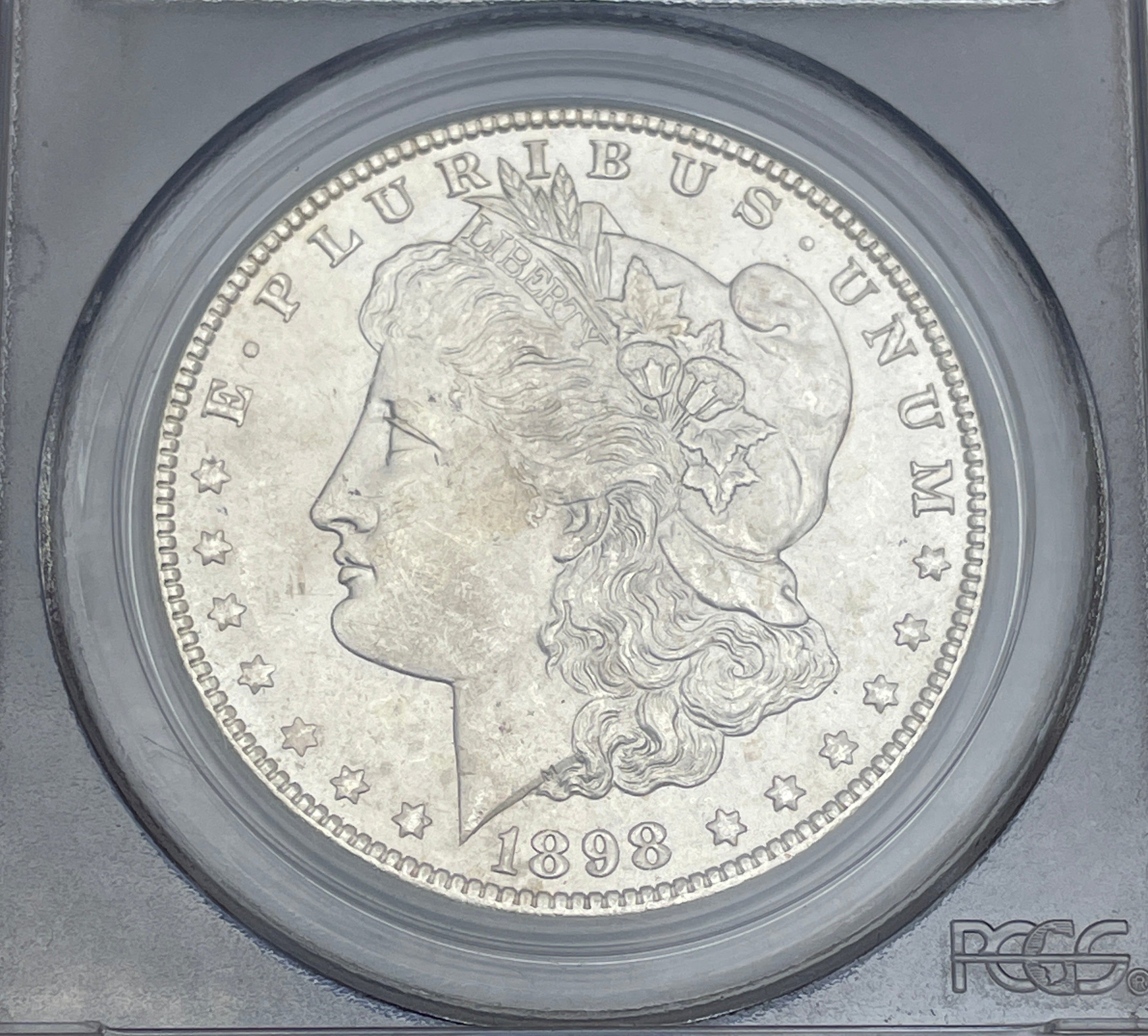 1898 O US $1 Morgan Silver Dollar PCGS MS64