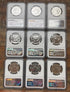 1955 to 1963 P, 9-Coin Set Franklin Half Dollars NGC Pf 68 Beautiful Set-United States Rare Coin & Currency