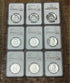 1955 to 1963 P, 9-Coin Set Franklin Half Dollars NGC Pf 68 Beautiful Set-United States Rare Coin & Currency