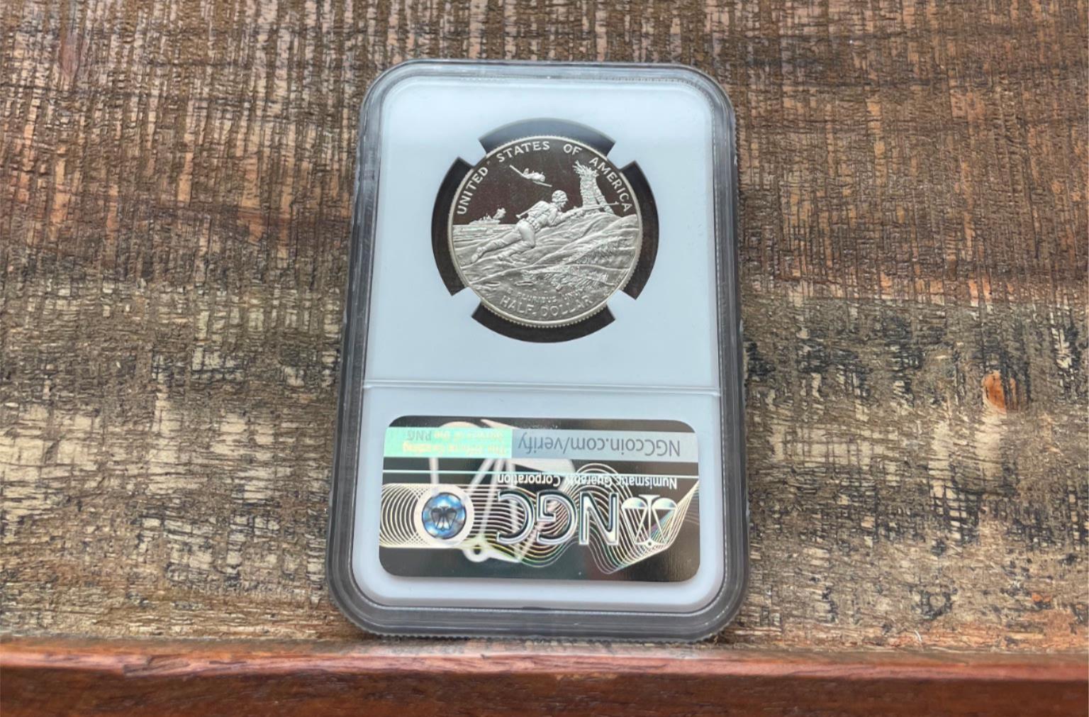 1991-1995 P 50c WWII Anniversary Half Dollar NGC PF69 Ultra Cameo-United States Rare Coin & Currency