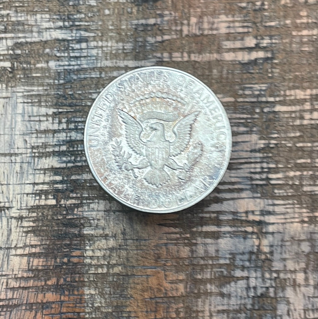 1969-D 50c Kennedy Half Dollar 40% Silver