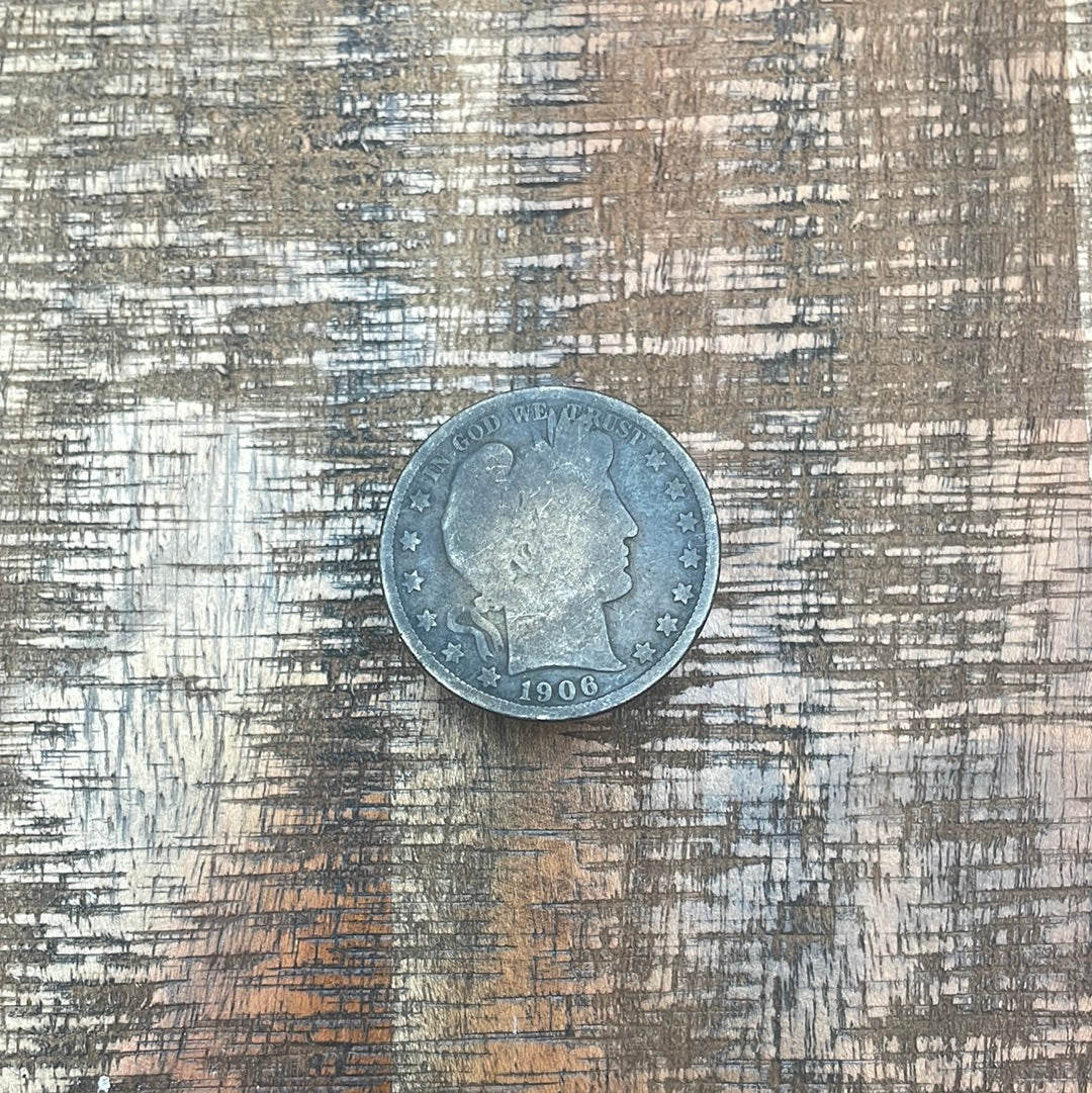 1906-O 50C US Barber Half Dollar