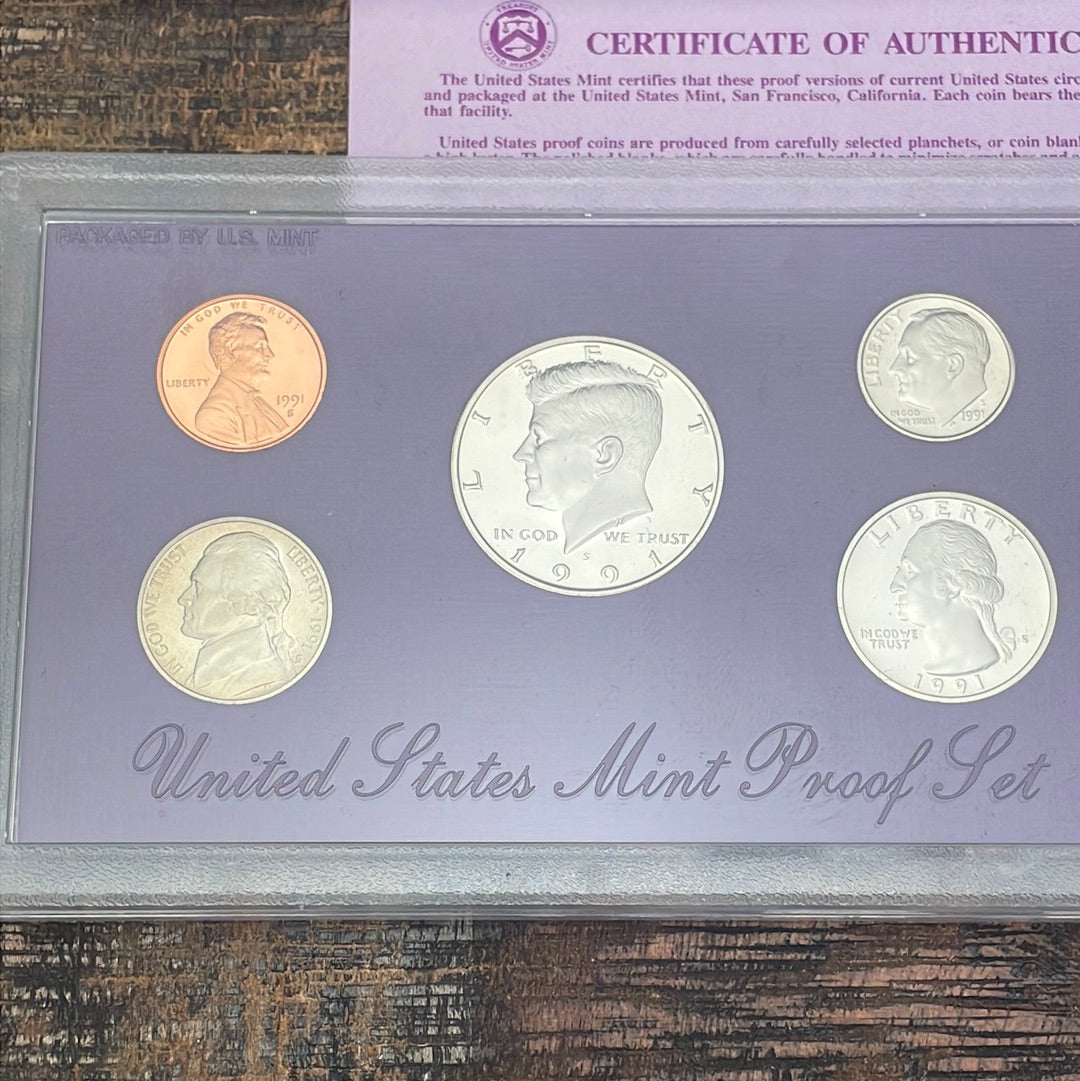 1991 Proof Set in OGP