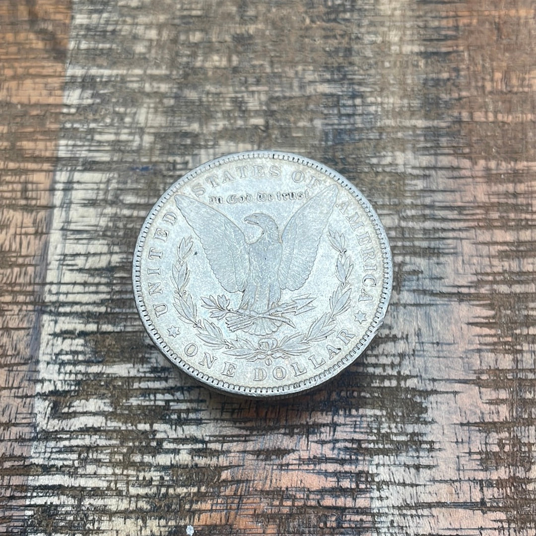 1883-O $1 US Morgan Silver Dollar