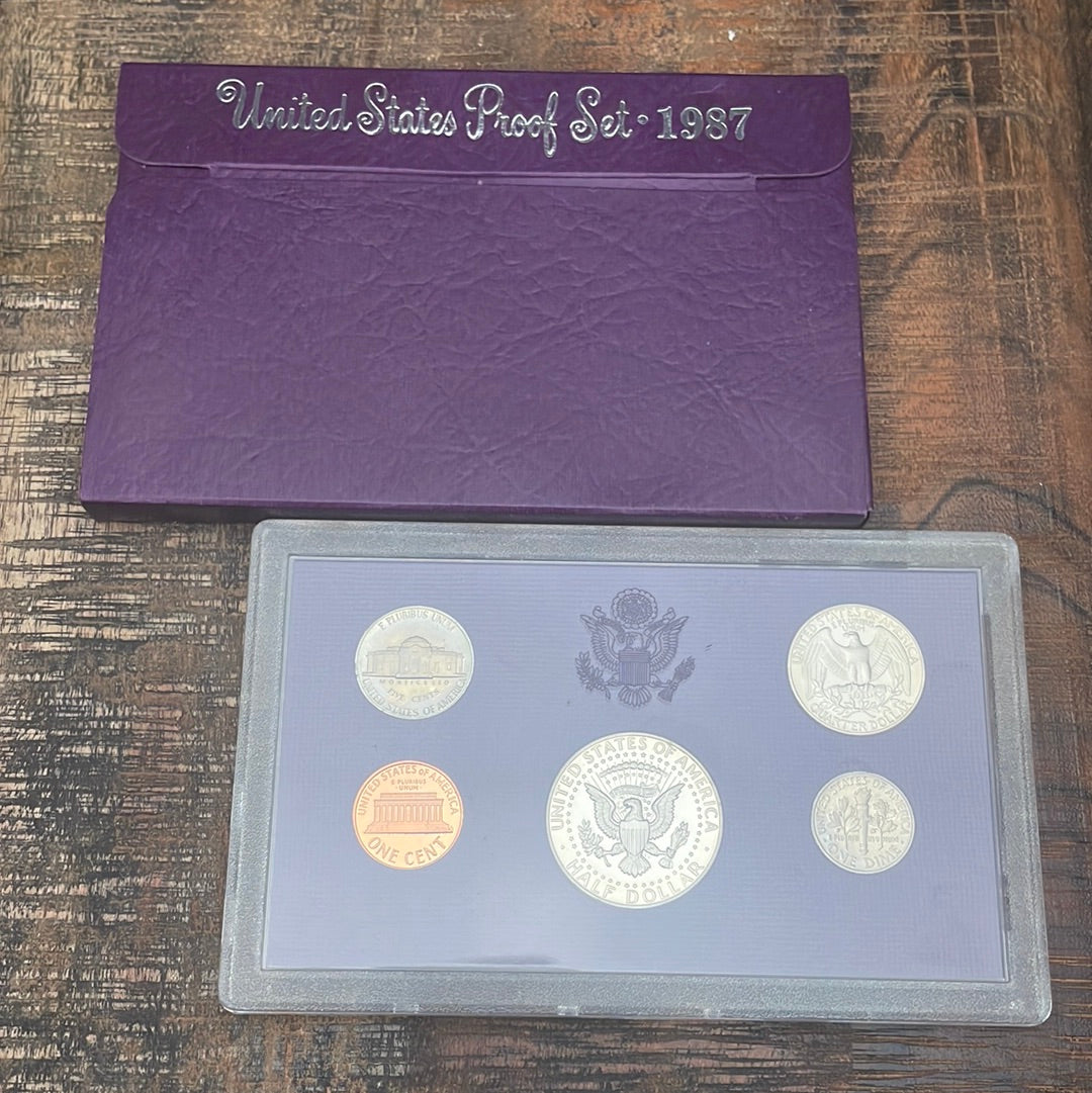 1987 Proof Set in OGP