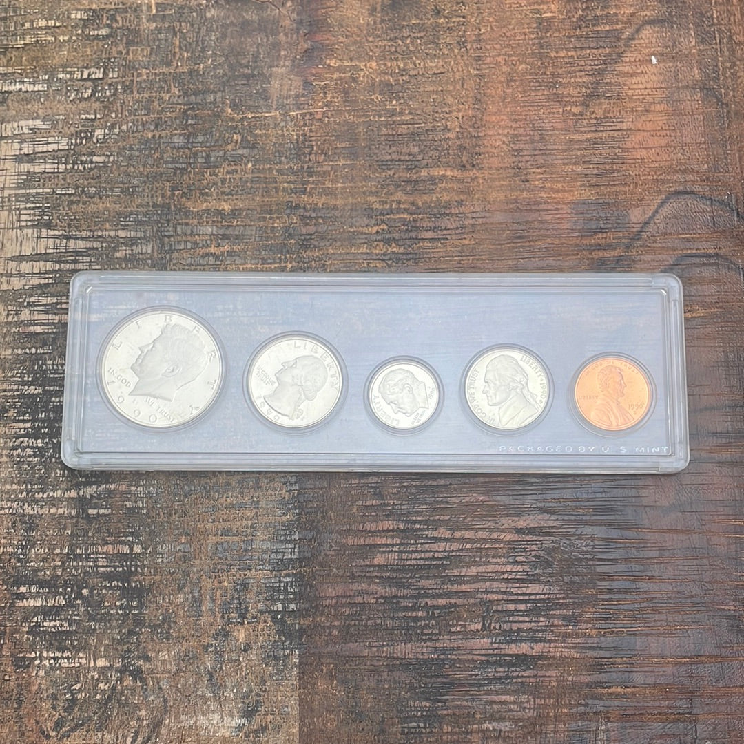 1990 Proof Set in Whitman Case