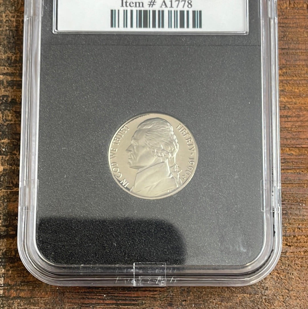 1990-S 5c US Jefferson Nickel Proof Coin