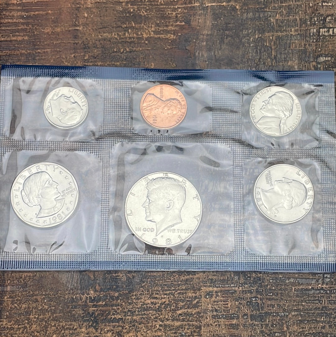 1981 Mint Set in Envelope