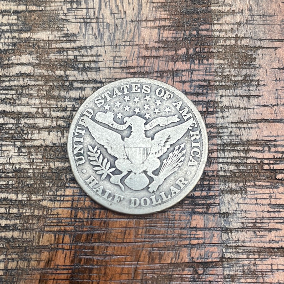 1912 50C US Barber Half Dollar