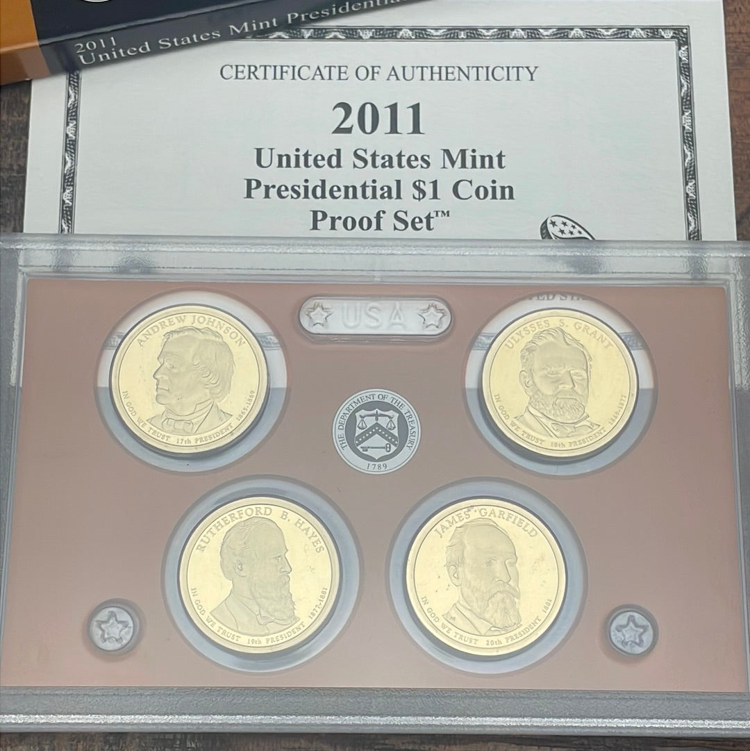 2011 Presidential Proof Set in OGP