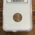 1945-D 1c US Lincoln Wheat Cent NGC MS67 RD