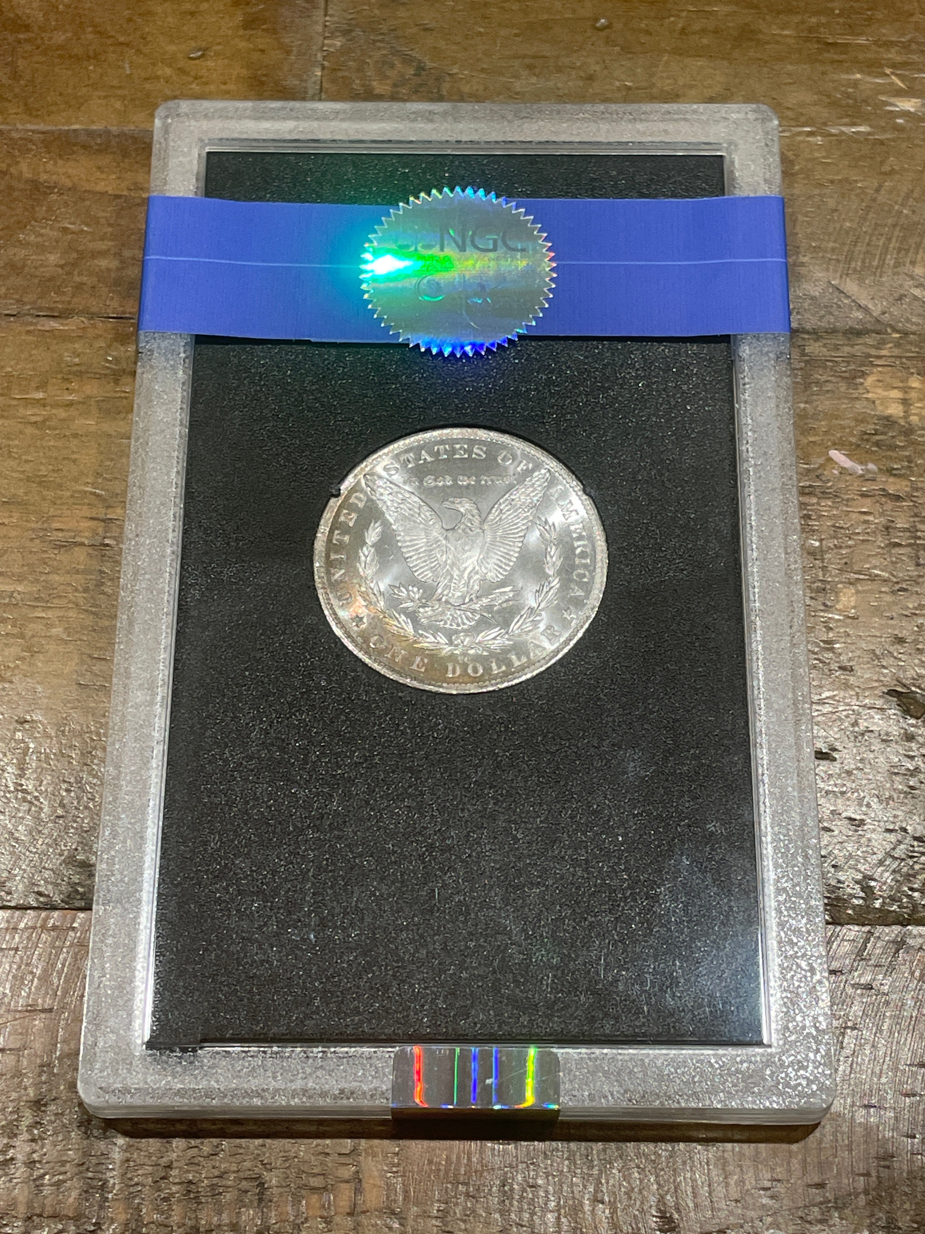 1882-CC $1 Morgan Silver Dollar GSA Hoard NGC MS64