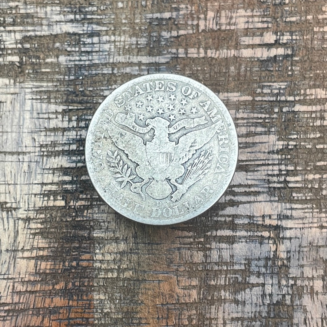 1912-D 50C US Barber Half Dollar